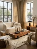 KADIMA DESIGN Couchtisch Massivholz Metall Industrial Design Bild 3