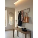 KADIMA DESIGN Wandgarderobe Silber 15 Haken Bild 1