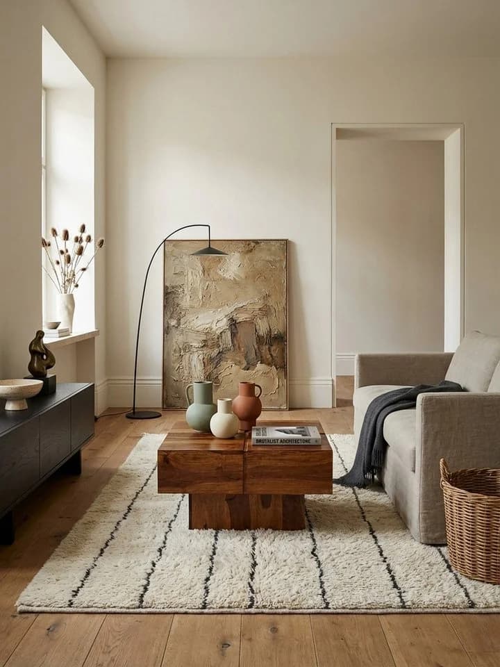 KADIMA DESIGN Couchtisch Massivholz Dunkelbraun Modern