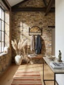 KADIMA DESIGN Wandgarderobe Mango Massivholz Rattan Hakenleiste Bild 1