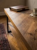 KADIMA DESIGN Sitzbank Schuhbank 100x41x40 cm Eiche-Dekor Bild 5