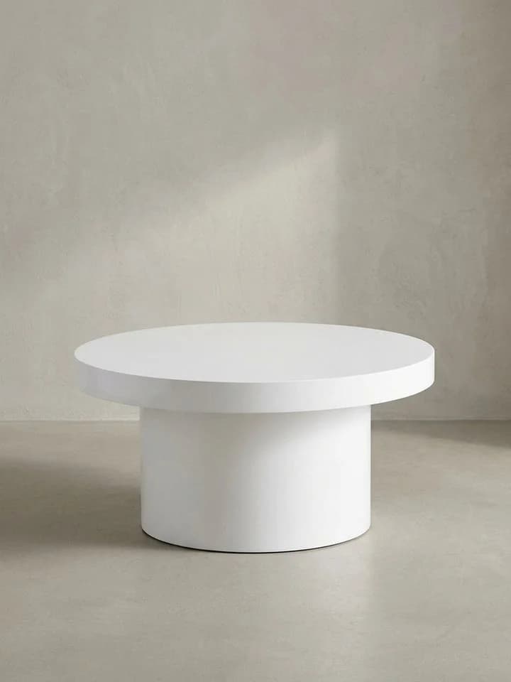 KADIMA DESIGN Couchtisch Weiß Hochglanz Modern - Bild 2