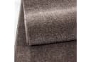 KADIMA DESIGN Teppich Kurzflor Uni Polypropylen Wohnzimmerteppich Mokka Bild 5