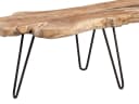 Massivart Couchtisch TALLUS Teak massiv lackiert Bild 4