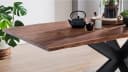 Massivart® Baumkantentisch TIMY Akazie massiv lackiert Industrial Bild 5