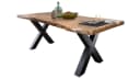 Massivart® Baumkantentisch TOMASO Mango Massivholz Industrial Bild 2