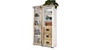 Massivart® Vitrine EMANUEL Massivholz Mango Industrial Style Bild 2