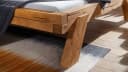 Massivart® Balkenbett BENKA Massivholz Fichte Eiche-Natur Bild 5