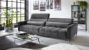 Massivart Big-Sofa LOGAN Cord Grün Beige Grau 4-Sitzer Bild 1