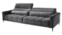 Massivart Big-Sofa LOGAN Cord Grün Beige Grau 4-Sitzer Bild 2