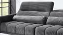 Massivart Big-Sofa LOGAN Cord Grün Beige Grau 4-Sitzer Bild 5