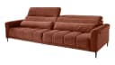 Massivart Big-Sofa LOGAN Cord 280 cm 4-Sitzer elektr. Sitztiefenverstellung Bild 1