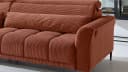 Massivart Big-Sofa LOGAN Cord 280 cm 4-Sitzer elektr. Sitztiefenverstellung Bild 4