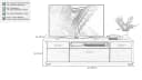 Massivart® TV-Board CATANIA Wildeiche geölt Soft-Close Lowboard Bild 3