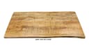 Massivart® Baumkantentisch TIM Mango Massivholz Industrial Look Bild 5