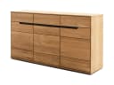Massivart Sideboard Wildeiche geölt 153 cm mit Schubladen und Drehtüren Bild 1