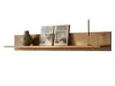 Massivart® Wandboard ARAYA Wildeiche geölt Beige Bild 1