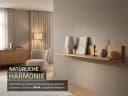 Massivart® Wandboard ARAYA Wildeiche geölt Beige Bild 3