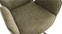 Massivart® Polsterstuhl GREYTON Esszimmerstuhl Chenille-Optik Armlehne Bild 4