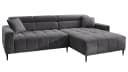 Massivart® Ecksofa Cord 256 cm mit Sitztiefen- & Kopfteilverstellung Bild 1
