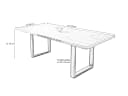 Massivart® Esstisch Wildeiche geölt Baumkante Industrial Bild 3