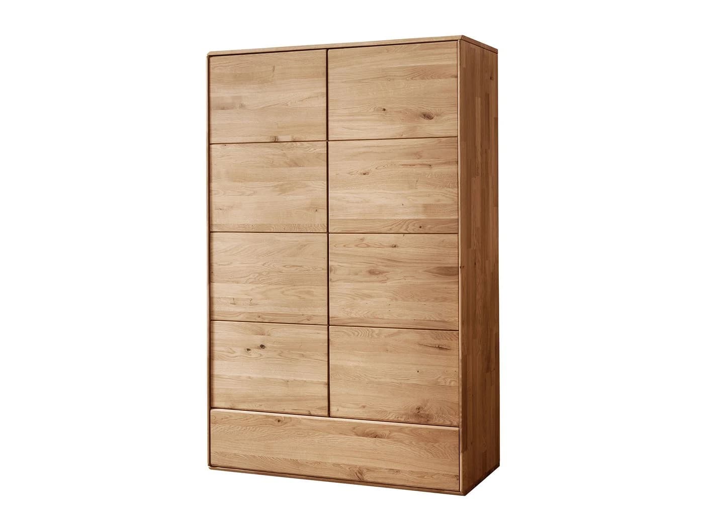 Massivart Highboard SKOV Wildeiche geölt mit Tip-On Funktion