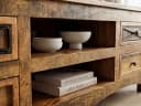 Massivart Lowboard Akazie massiv lackiert 140 cm mit Schubladen Bild 5