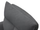 Massivart® Esszimmerstuhl SOFIA drehbar mit Armlehne Cord grau Bild 4
