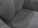 Massivart® Esszimmerstuhl SOFIA drehbar mit Armlehne Cord grau Bild 5
