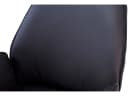 Massivart® Polsterstuhl COVELO Echtleder Schwarz Drehbar 180° Bild 5