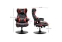 Vinsetto Gaming Stuhl höhenverstellbar mit Bluetooth Lautsprechern Rot Schwarz Bild 3