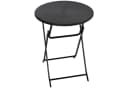Outsunny Runder Klapptisch Garten-Esstisch Dunkelgrau HDPE Bild 1