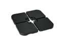 Outsunny Schirmhalter Sonnenschirmgewicht Schwarz HDPE Bild 1
