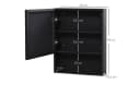 Kleankin Spiegelschrank mit Spiegeltür und 2 Innenböden Bild 3