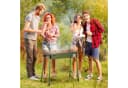 Outsunny Holzkohlegrill Campinggrill Grün mit abnehmbaren Beinen Bild 2