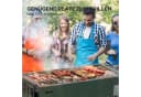 Outsunny Holzkohlegrill Campinggrill Grün mit abnehmbaren Beinen Bild 5