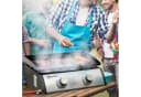 Outsunny Gasgrill Campinggrill mit 2 Brennern Edelstahl Silber Bild 1