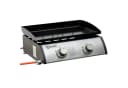 Outsunny Gasgrill Campinggrill mit 2 Brennern Edelstahl Silber Bild 2
