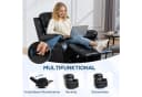HOMCOM Massagesessel Schwarz 8 Vibrationspunkte Relaxsessel mit Wärmefunktion Bild 5