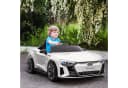 HOMCOM Elektro-Kinderauto Weiß mit Fernbedienung Bild 2
