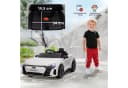 HOMCOM Elektro-Kinderauto Weiß mit Fernbedienung Bild 3