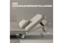HOMCOM Sessel 3 in 1 mit Bettfunktion Grau Bild 5