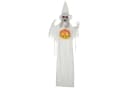HOMCOM Halloween Dekofigur Geist Skelett mit Licht und Sound Bild 2