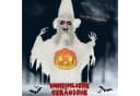 HOMCOM Halloween Dekofigur Geist Skelett mit Licht und Sound Bild 4