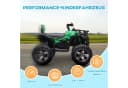 HOMCOM Elektro-Kinderquad Grün 12V MP3 USB 30kg Bild 4