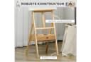 Vinsetto Staffelei Atelierstaffelei mit Halterung Naturholz Bild 5