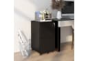 Vinsetto Rollcontainer Aktenschrank mit 2 Schubladen und Rollen, Schwarz Bild 2