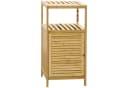 Kleankin Badregal Badezimmerschrank Natur Bild 1