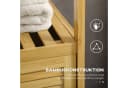 Kleankin Badregal Badezimmerschrank Natur Bild 5