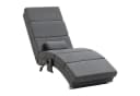 HOMCOM Massagesessel Relaxliege Elektrisch Dunkelgrau mit 5 Modi Bild 1